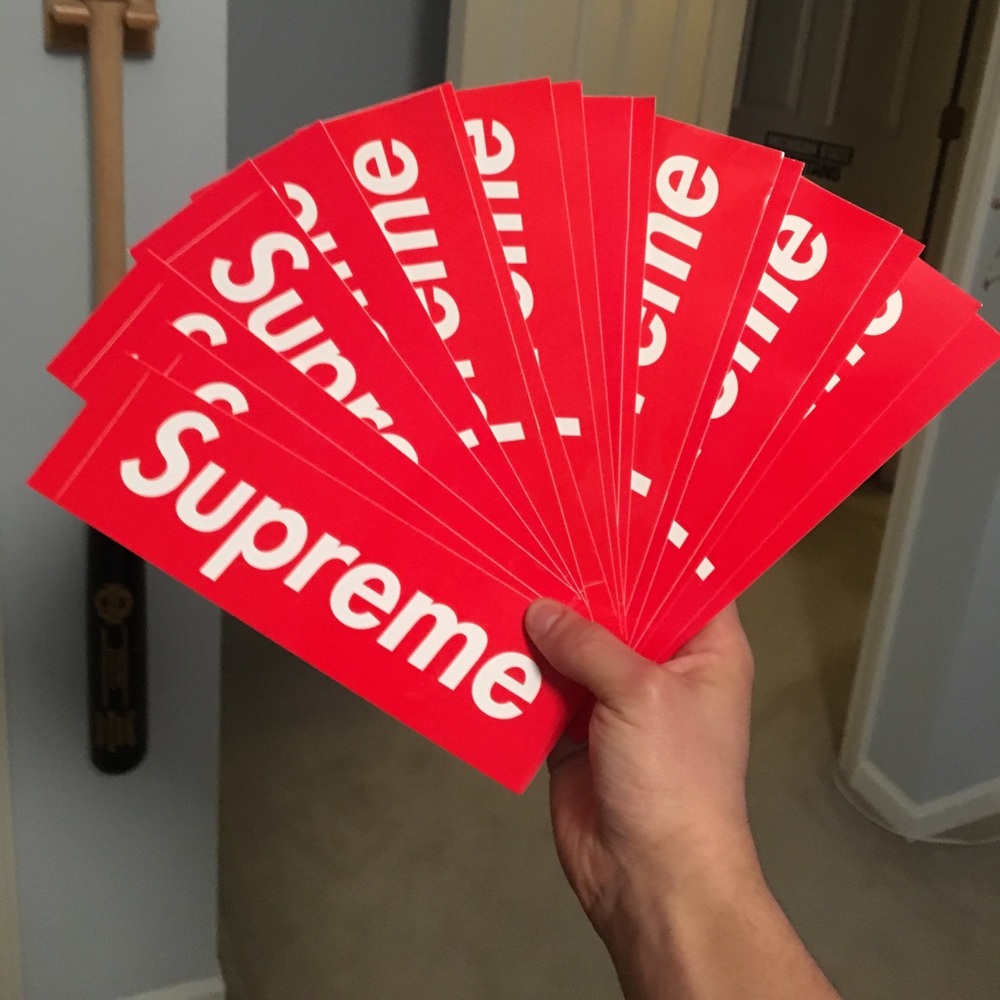 🔴🔴Supreme stickers🔴🔴 IN STOCK - Picture 1 of 3